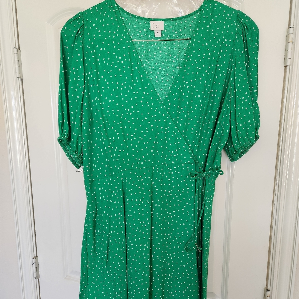 Green dress